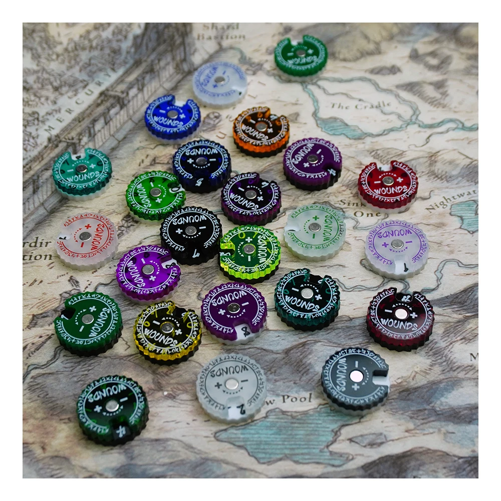 Game Token Counter - 20Mm Vết Thương Theo Dõi 1