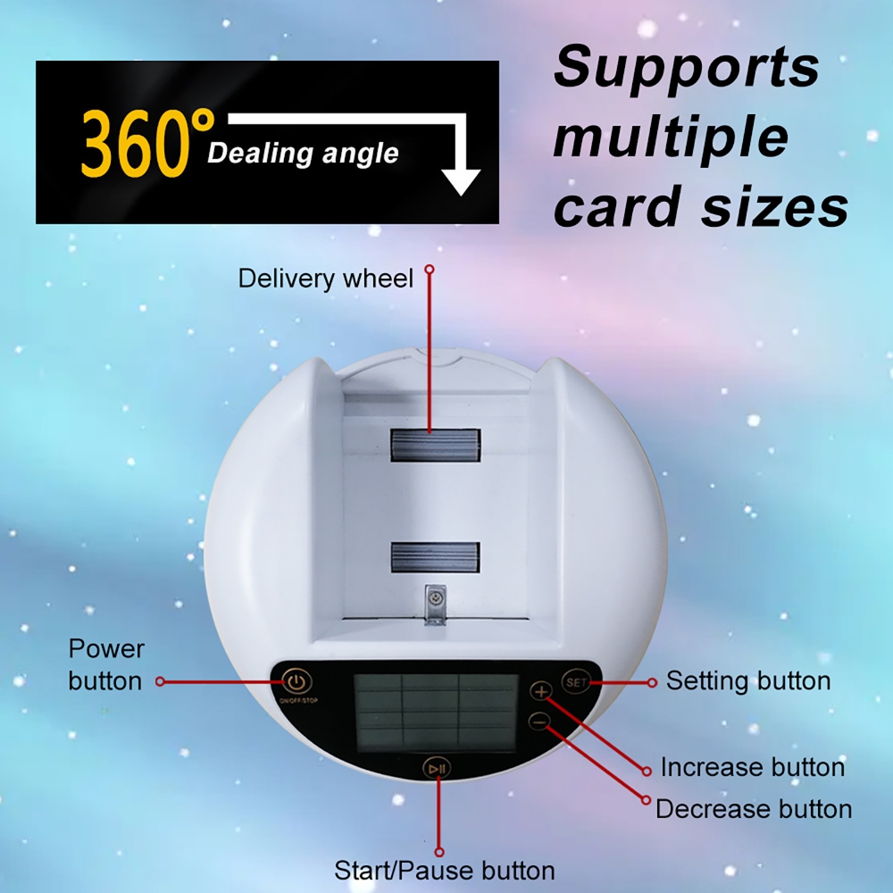 Automatic Card Dealer Machine  - đánh giá và giá Card Game Deck