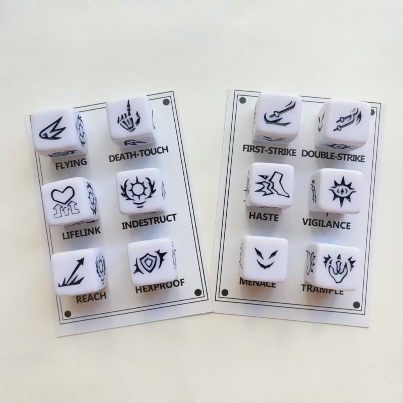 Mô hình từ khóa acrylic Xúc xắ - đánh giá và giá Game Token Counter