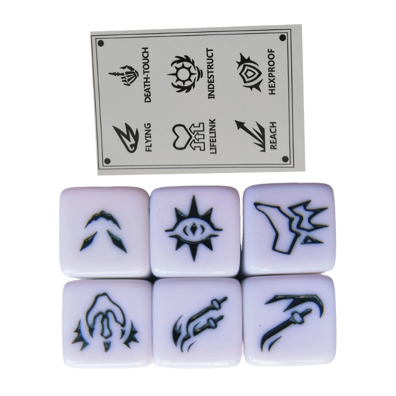 Mô hình từ khóa acrylic Xúc xắ - đánh giá và giá Game Token Counter