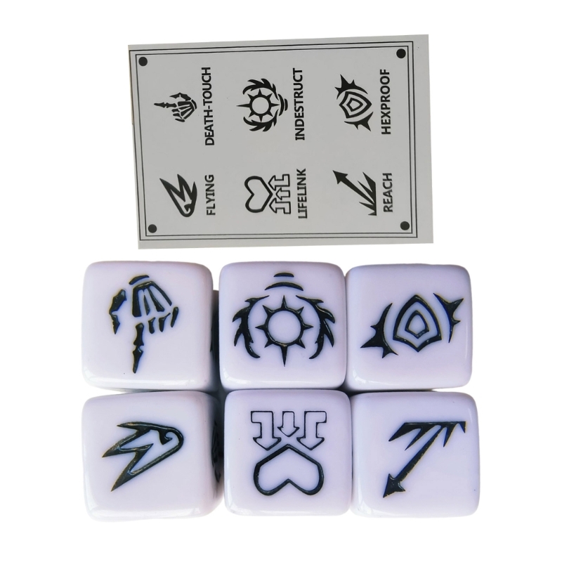 Mô hình từ khóa acrylic Xúc xắ - đánh giá và giá Game Token Counter
