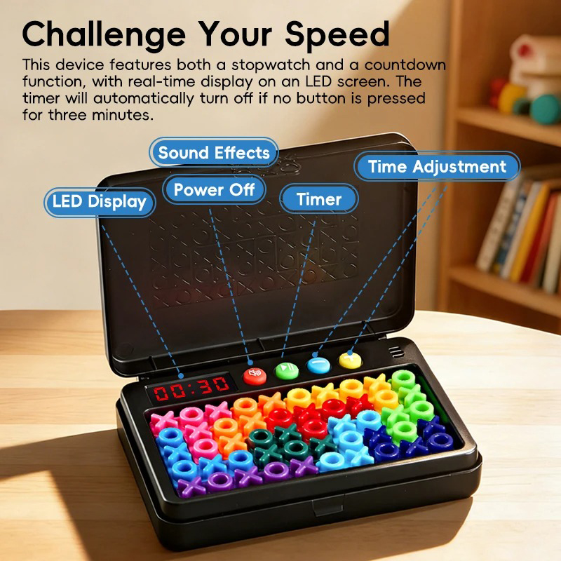 KNYYSECQ Smart XO Puzzle Child - đánh giá và giá Board Game Word