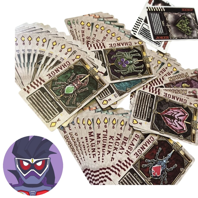 Bandai Kamen Rider anime chara - đánh giá và giá Card Game Deck