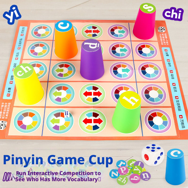 Hot Kids Chinese Pinyin Matchi - đánh giá và giá Board Game Word