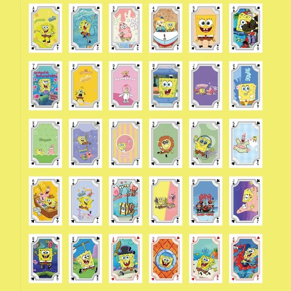 54Sheets/box SpongeBob Anime P - đánh giá và giá Card Game Deck