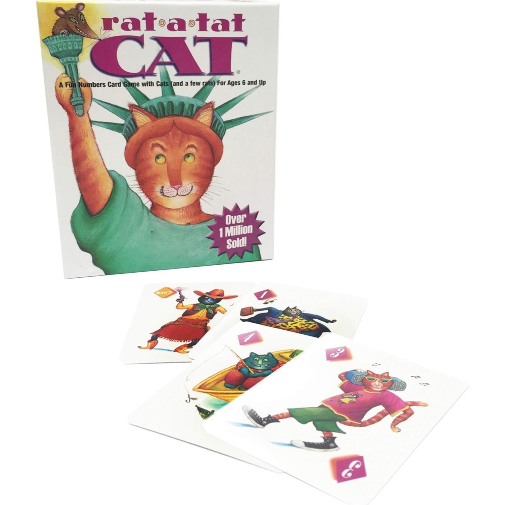 Rat A Tat Cat Fun Numbers Card - đánh giá và giá Board Game Family