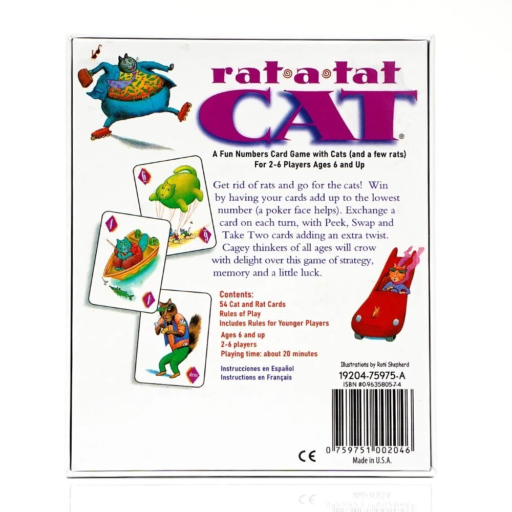 Rat A Tat Cat Fun Numbers Card - đánh giá và giá Board Game Family