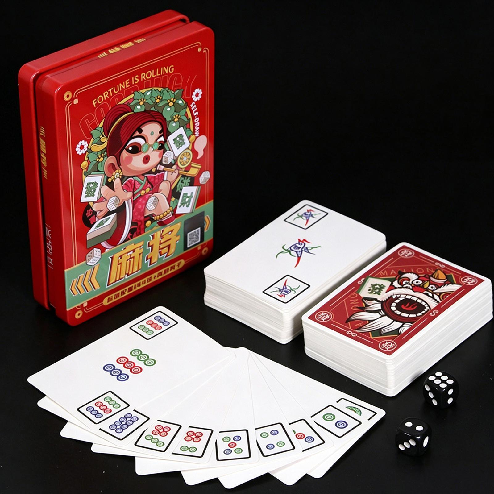 Playing Cards Mahjong Tiles Fa - đánh giá và giá Card Game Deck